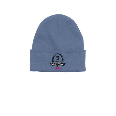 Sing Aphasia - 5 years hat, a Sea Ice Printed Base Camp Beanie