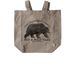 Save the Yaak Grizzly Tote, a Pumice Recycled Cotton Tote Bag
