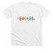 Rainbow Eagles, a Solid White Blend Premium Unisex Tee