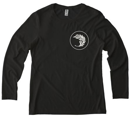 Solitude Attire&nbsp;, a Space Black Allmade Eco Triblend Women?s Long Sleeve Tee