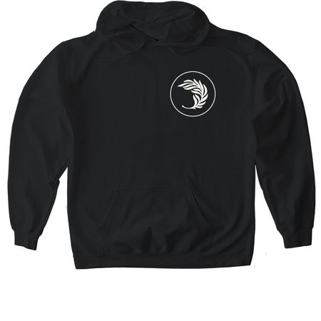 Solitude Attire&nbsp;, a Black Gildan Softstyle Pullover Hoodie