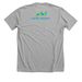 Bear-y Happy to Be at Kesem, a Athletic Heather Premium Unisex Tee (back-view)