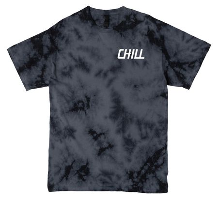 Classic Chill Merch, a Black Crystal Tie Dye Tee