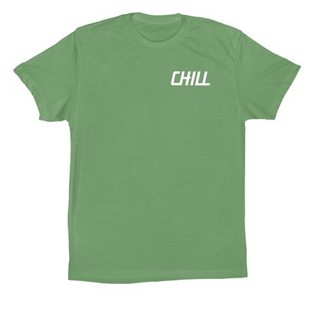 Classic Chill Merch, a Leaf Premium Cotton Tee