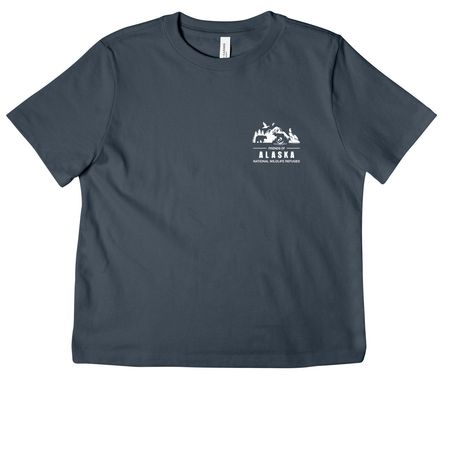 Friends Logo Gear, a Vintage Navy Women's Heavyweight Tee