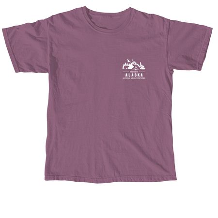 Friends Logo Gear, a Berry Comfort Colors Unisex Tee
