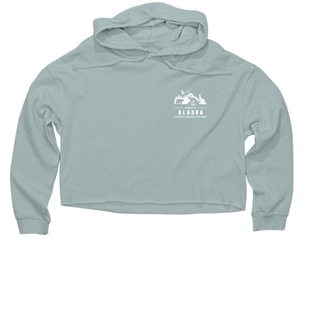 Friends Logo Gear, a Sage Women?s Lightweight Cropped Hoodie