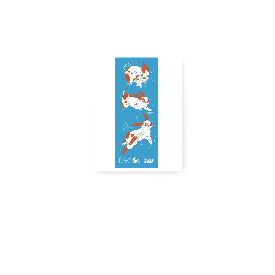 HRS 'Binky On!' Notebook, a White Spiral Notebook