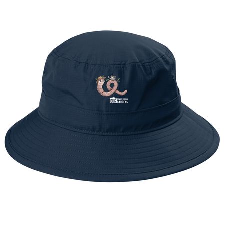 Duggie Hats, a Dress Blue Navy Printed UV Bucket Hat