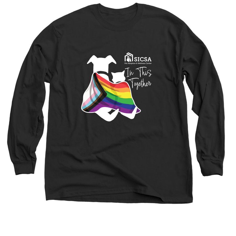 In This Together - Long Sleeves, a Black Classic Long Sleeve Tee