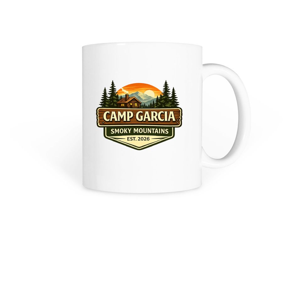 Camp Garcia Coffee Mug, a White Coffee Mug