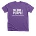 Talbot Goes Purple, a Heather Team Purple Premium Unisex Tee