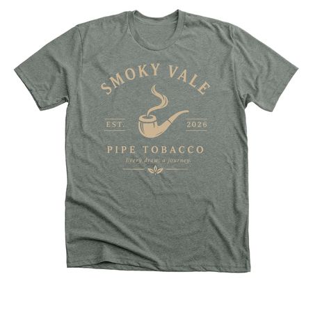 Smoky Vale Established Tee, a Deep Heather Premium Unisex Tee