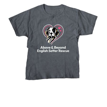 the dark color collection, a Dark Heather Youth Unisex Tee