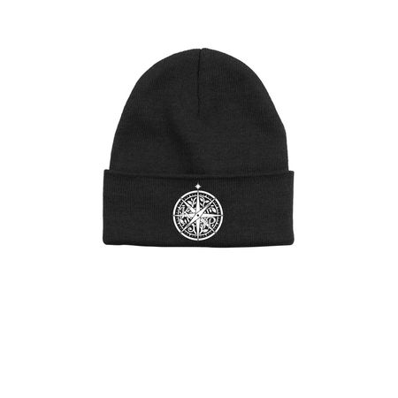 KPCC Logo Beanie, a Black Printed Base Camp Beanie