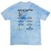 Books and Brews&nbsp;, a Fiji Blue Comfort Colors Colorblast Tee (back-view)