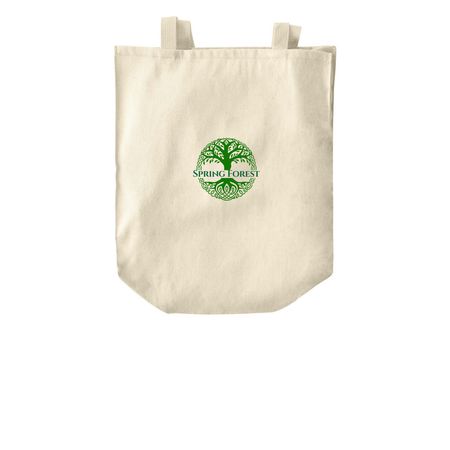 Spring Forest Tote Bags, a Natural Over-the-Shoulder Shopping Tote Bag