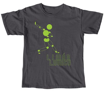 Launch, a Graphite Comfort Colors Unisex Tee