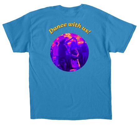 Yankee Tonk Two-Step Shirts v2, a Sapphire Classic Unisex Tee (back-view)
