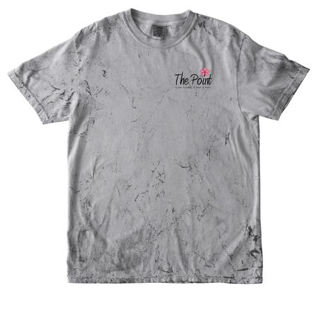 T-Shirts + Tanks - small logo on chest, a Smoke Comfort Colors Colorblast Tee