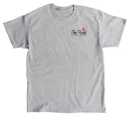 T-Shirts + Tanks - small logo on chest, a Sport Grey Classic Unisex Tee