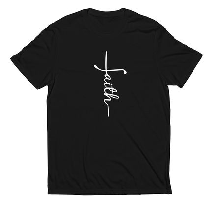 Show Your Faith - Tees, a Deep Black Allmade Eco Triblend Unisex Tee