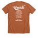 Princeton Tigers "State Bound"&nbsp;, a Heather Autumn Premium Unisex Tee (back-view)