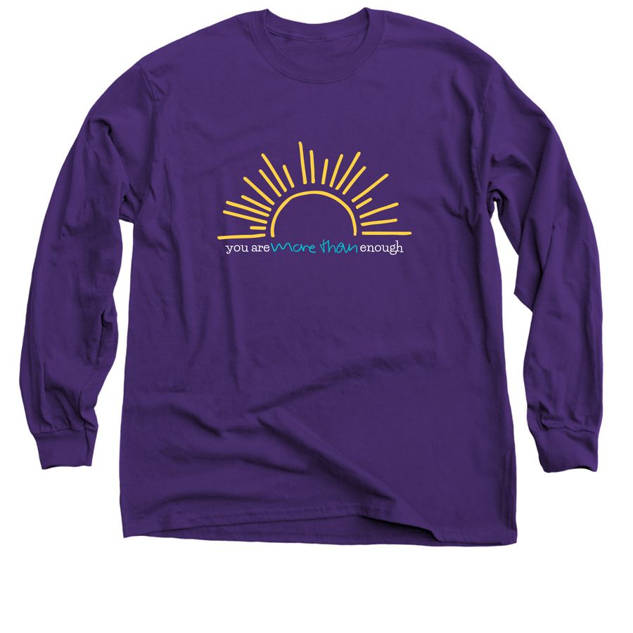 Suicide Prevention & Awareness Collection, a Purple Classic Long Sleeve Tee