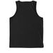 Lula Lake Tank Top, a Deep Black Allmade Eco Triblend Tank (back-view)