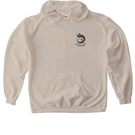 Walking Dogs the Ohana way, a Sand Gildan Softstyle Pullover Hoodie
