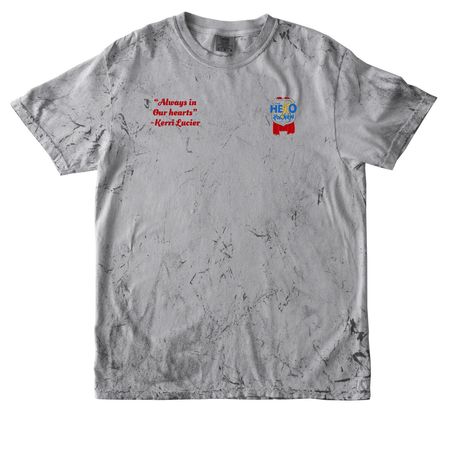 In loving memory of Kerri Lucier, a Smoke Comfort Colors Colorblast Tee