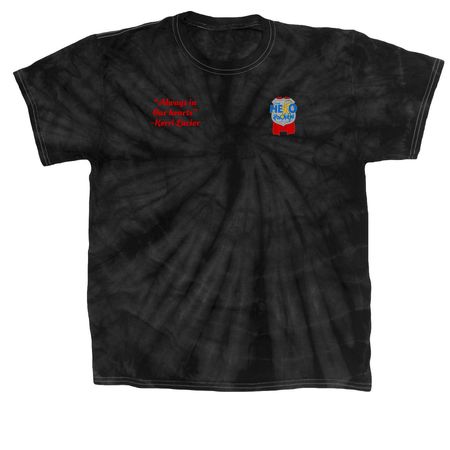 In loving memory of Kerri Lucier, a Black Classic Tie Dye Tee