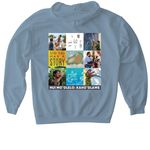 Hui Mo?olelo: Kaho?olawe, a Stone Blue Gildan Softstyle Pullover Hoodie (back-view)