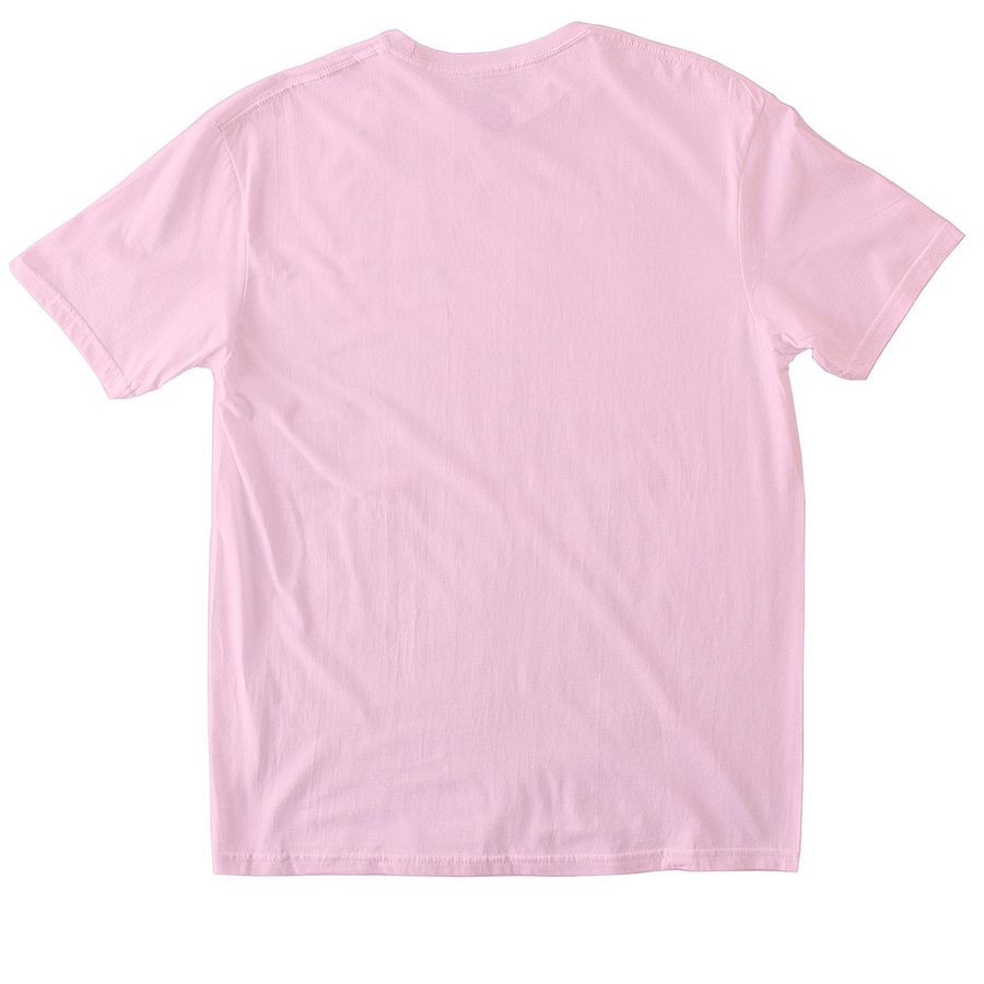 SHELBYSAURUS, a Light Pink Softstyle Cotton Tee (back-view)