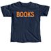 Flooded BOOKS Tee, a True Navy Comfort Colors Unisex Tee