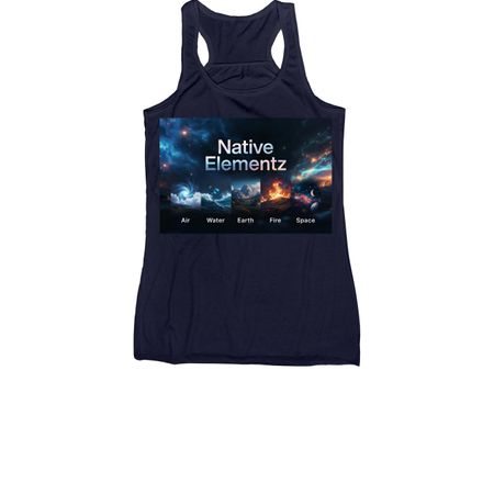 Women's Summer Wear, a Navy Women's Racerback