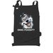 Food Time!, a Black Cotton Canvas Pocket Apron
