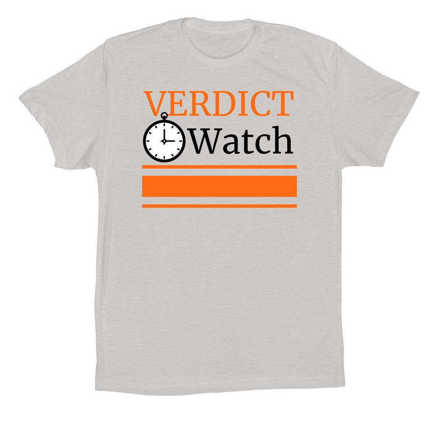 Verdict Watch Vll, a Solid Athletic Grey Premium Cotton Tee