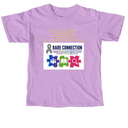 Rare Connection 3rd Anniversary&nbsp;, a Neon Violet Comfort Colors Unisex Tee