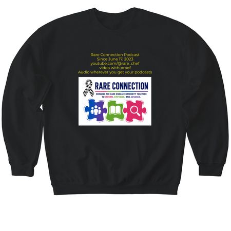 Rare Connection 3rd Anniversary&nbsp;, a Black Softstyle Crewneck Sweatshirt