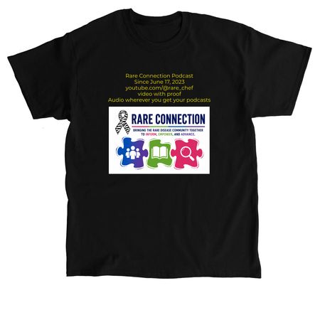 Rare Connection 3rd Anniversary&nbsp;, a Black Classic Unisex Tee