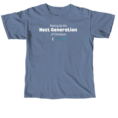 Church Shirts 2026, a Blue Jean Comfort Colors Unisex Tee