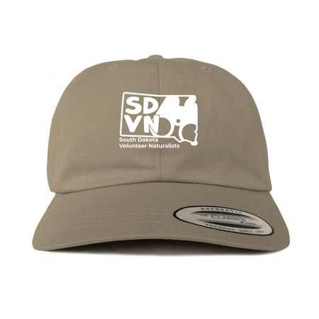 South Dakota Volunteer Naturalist Hat, a Khaki Printed Classic Baseball Cap
