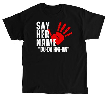 MMIW Day of Awareness T-shirt&nbsp;, a Black Classic Unisex Tee