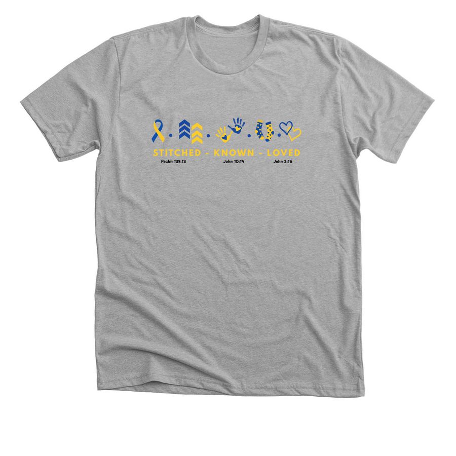 Fighting Together for Arlene, a Athletic Heather Premium Unisex Tee