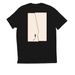 The Price of Mercy, a Deep Black Allmade Eco Triblend Unisex Tee (back-view)