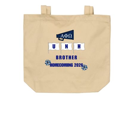 APO Homecoming 26' - Tote Bag, a Oyster Organic Cotton Tote Bag