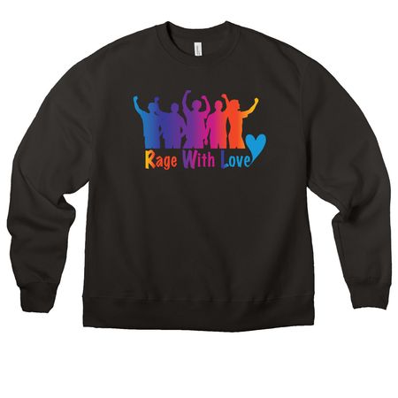 2026 Grand Island Pride, a Black Premium Heavyweight Crewneck Sweatshirt