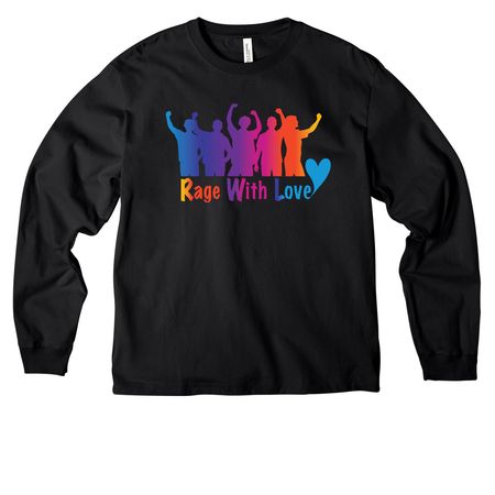 2026 Grand Island Pride, a Black Unisex Heavyweight Long Sleeve Tee