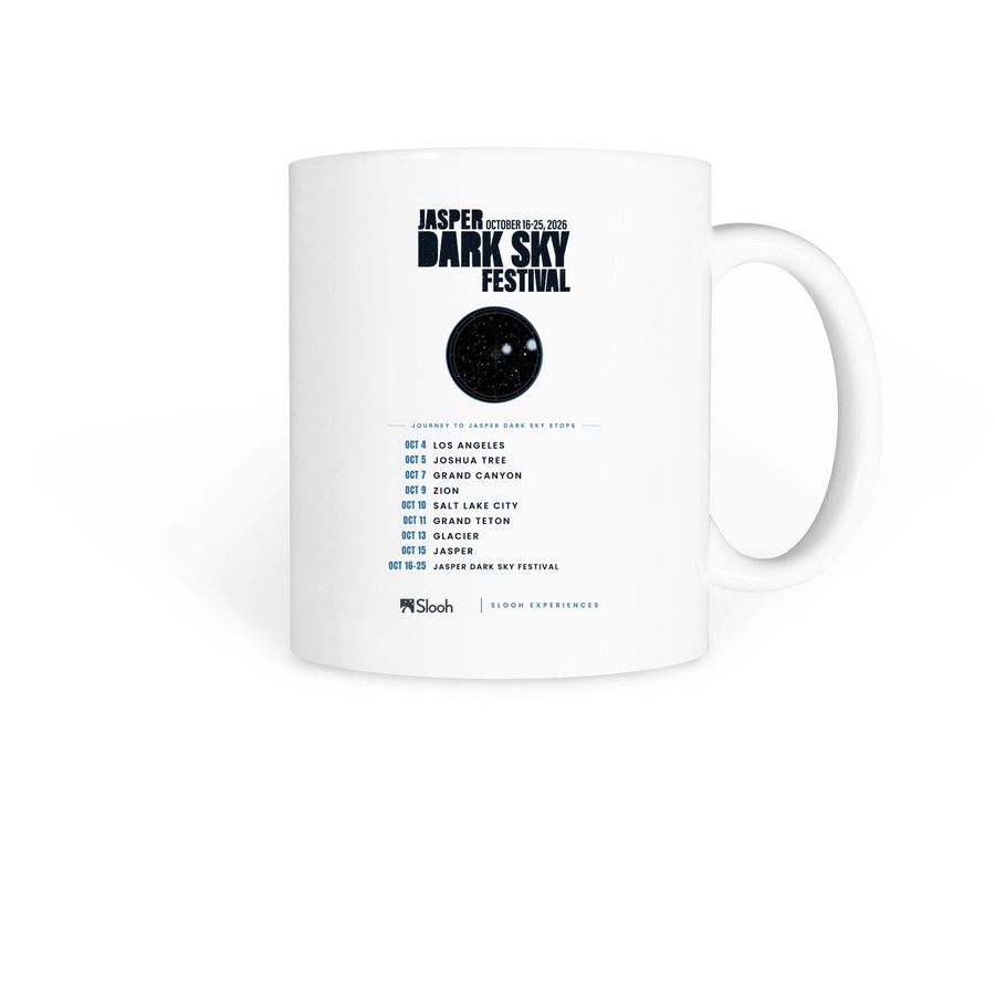 JOURNEY TO JASPER MUG, a White Coffee Mug